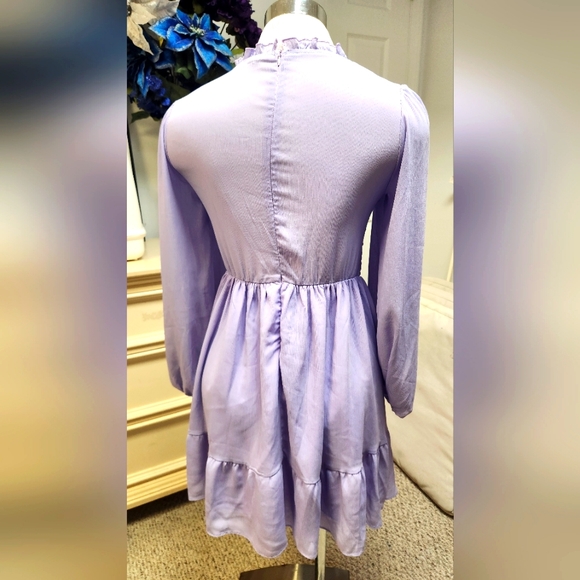 Exlura Sz. MEDIUM PURPLE DRESS - Picture 3 of 3